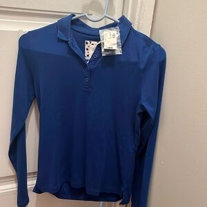 NWT Justice Royal Blue Long sleeve